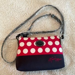 New with tags Disney Dooney & Bourke Minnie Dots Crossbody
